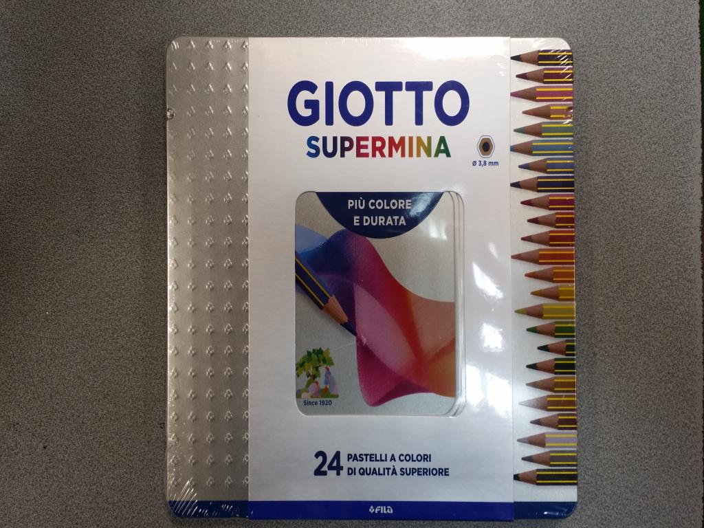 Scatola metallo Giotto Supermina 24pz