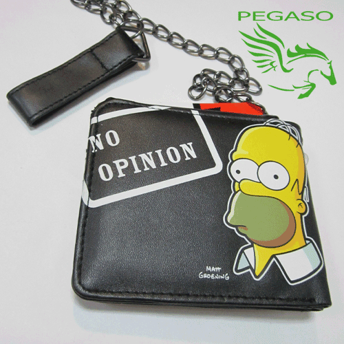 Portafoglio Simpsons con catena Portafoglio Simpsons con catena