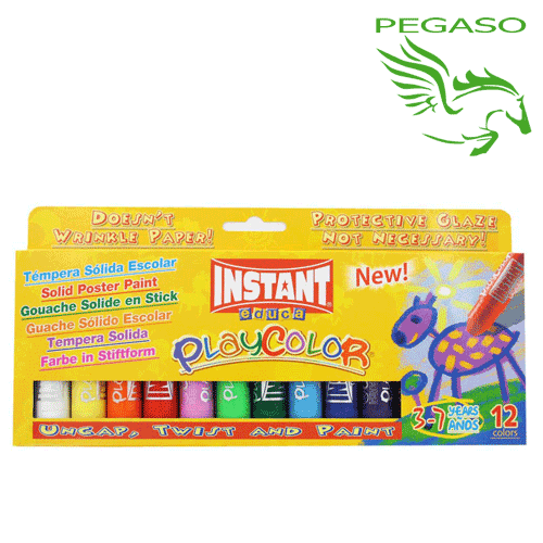 Tempera solida PlayColor 12 Tempera solida PlayColor 12