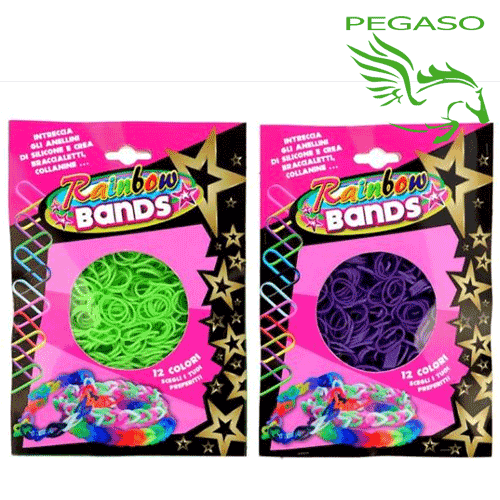 Rainbow Bands 300 elastici Rainbow Bands 300 elastici