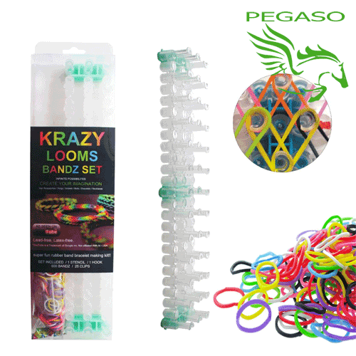 Telaio Krazy Looms Bandz set Telaio Krazy Looms Bandz set
