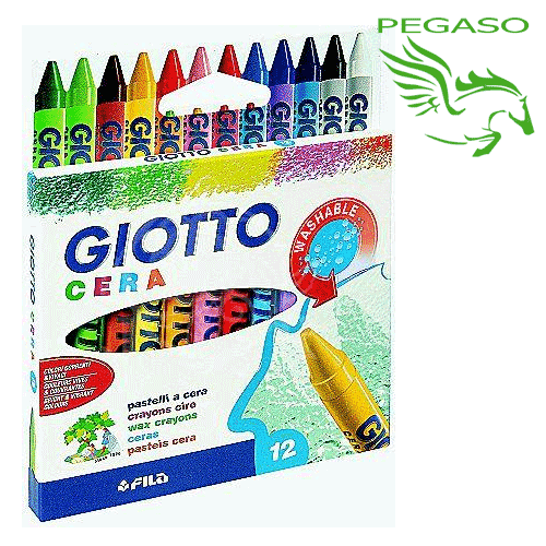 Pastelli Giotto a cera 12 Pastelli Giotto a cera 12