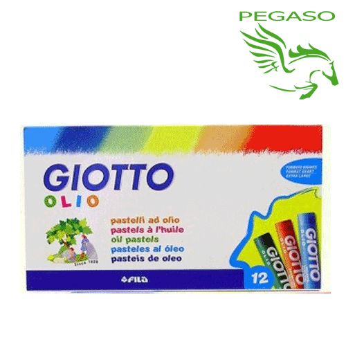 Pastelli a olio Giotto 12 Pastelli a olio Giotto 12
