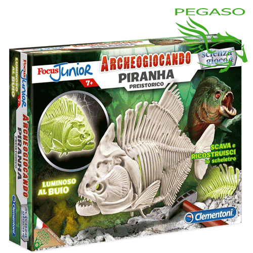 Archeogiocando - Piranha preistorico Archeogiocando - Piranha preistorico