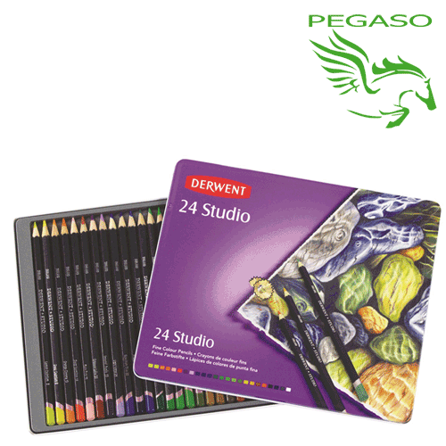 Pastelli Derwent Studio 24 Pastelli Derwent Studio 24