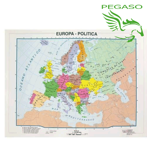 Cartina fisica/politica Europa Cartina fisica/politica Europa