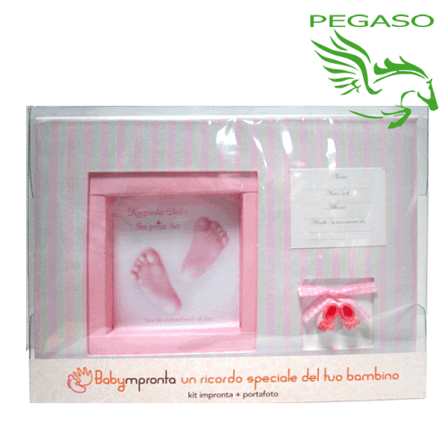 Kit Baby Impronta con portafoto Kit Baby Impronta con portafoto