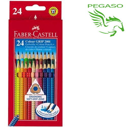 Pastelli Faber-Castell Coluor Grip 24 Pastelli Faber-Castell Coluor Grip 24