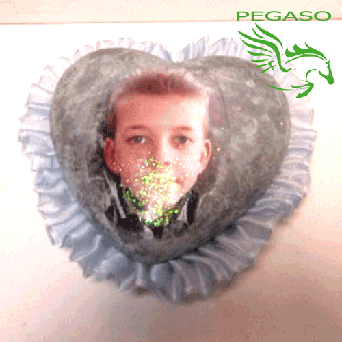 Balocco a cuore personalizzato Balocco a cuore personalizzato