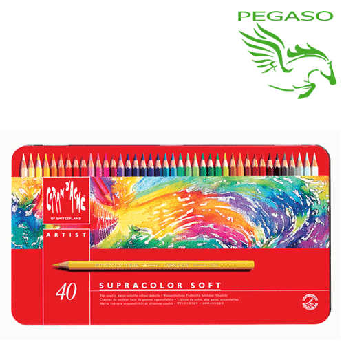 Pastelli Caran D'Ache Supracolor Soft 40 Pastelli Caran D'Ache Supracolor Soft 40