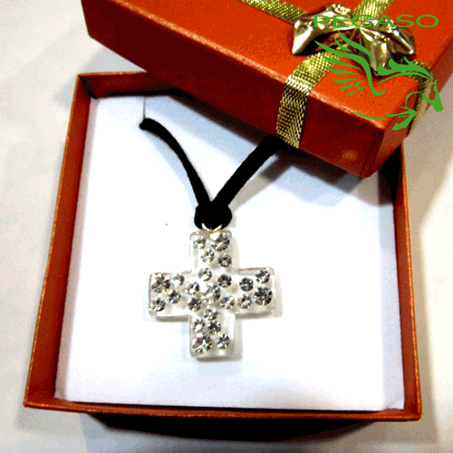 Collana con strass Collana con strass