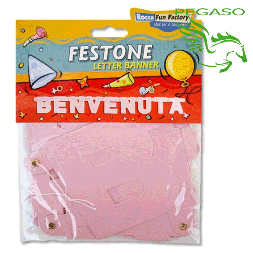 Festone BENVENUTA / BENVENUTO Festone BENVENUTA / BENVENUTO