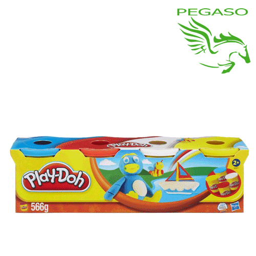 Play-Doh 4 barattoli Play-Doh 4 barattoli