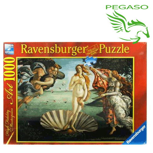 Puzzle 1000 - Nascita di Venere, Botticelli Puzzle 1000 - Nascita di Venere, Botticelli