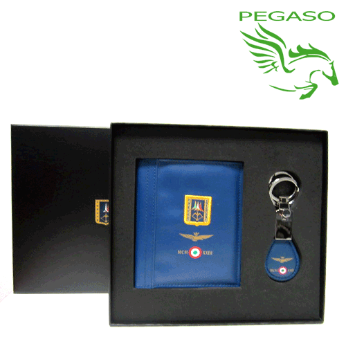 Portafoglio con portachiavi Frecce Tricolori Portafoglio con portachiavi Frecce Tricolori