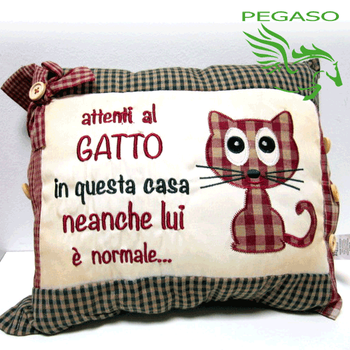 Cuscino con messaggio Cuscino con messaggio