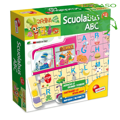 Gioco Carotina Scuolabus ABC Gioco Carotina Scuolabus ABC
