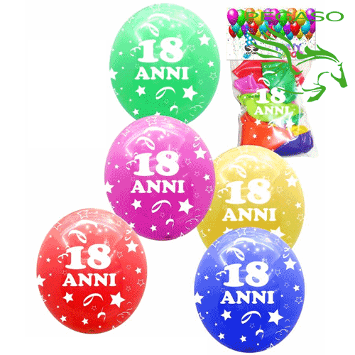 Palloncini 18 anni Palloncini 18 anni