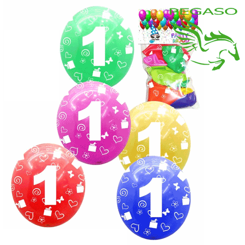 Palloncini con numero Palloncini con numero