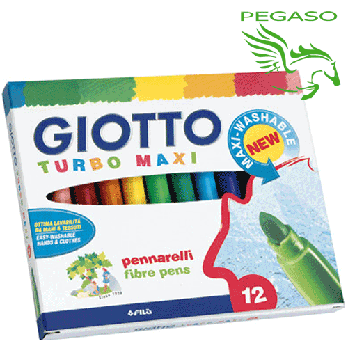 Pennarelli Turbo Maxi 12 Pennarelli Turbo Maxi 12