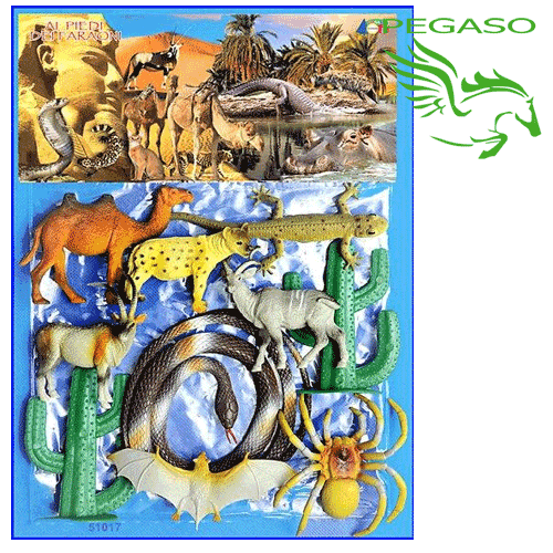Busta animali del deserto - Ai piedi dei faraoni Busta animali del deserto - Ai piedi dei faraoni