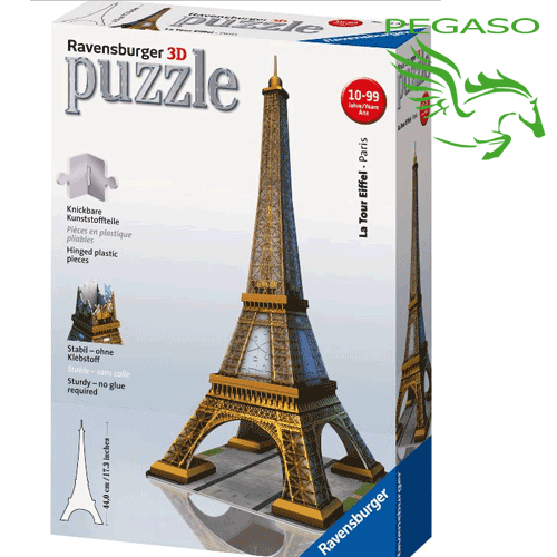 Puzzle 3D - Torre Eiffel Puzzle 3D - Torre Eiffel