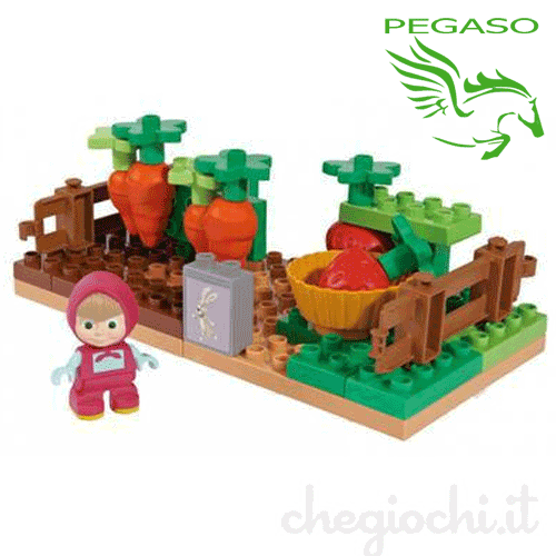 Costruzioni Masha e orso - Giardino di Masha Costruzioni Masha e orso - Giardino di Masha