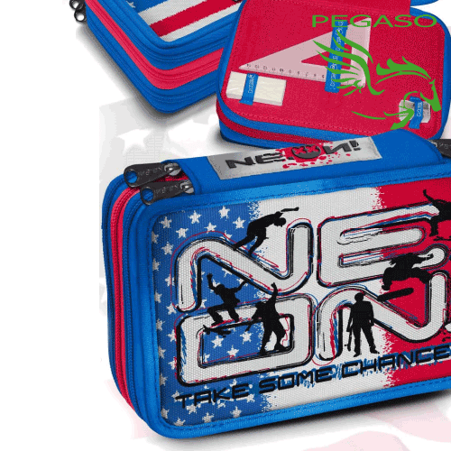 Astuccio completo Ne.On Flag Astuccio completo Ne.On Flag