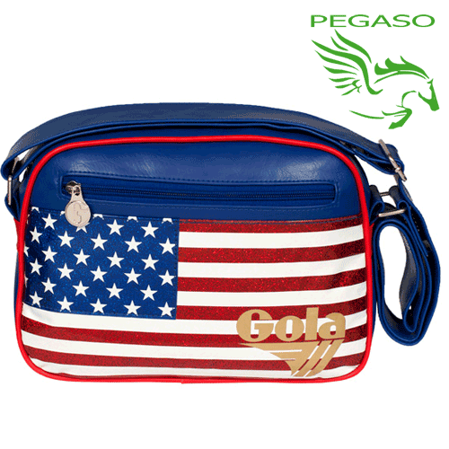 Borsa Gola mini Redford glitter USA Borsa Gola mini Redford glitter USA