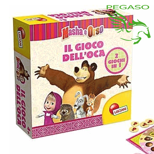 Gioco dell oca - Masha e orso Gioco dell oca - Masha e orso