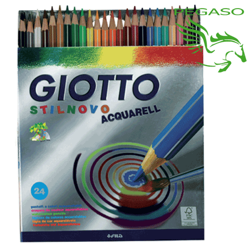 Pastelli Giotto Stilnovo Acquarell 24 Pastelli Giotto Stilnovo Acquarell 24