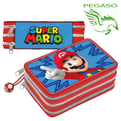 Astuccio completo Super Mario Kids Astuccio completo Super Mario Kids