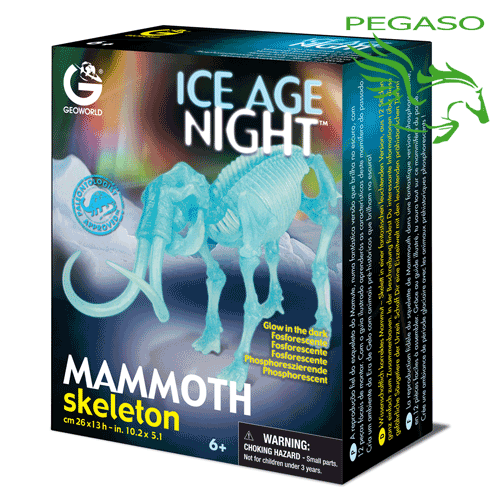 Ice Age Night - Mammoth skeleton Ice Age Night - Mammoth skeleton