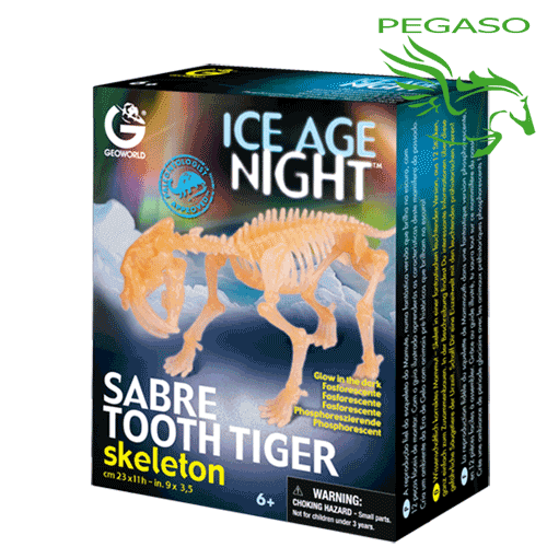 Ice Age Night - Sabre Tooth tiger Ice Age Night - Sabre Tooth tiger