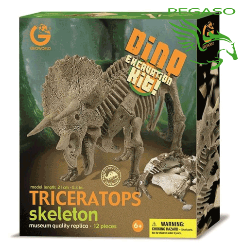 Dino excavation kit - Triceratops Dino excavation kit - Triceratops