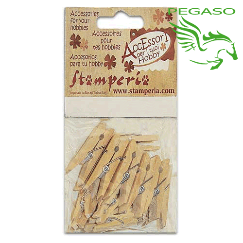 Mini Mollette di legno Mini Mollette di legno