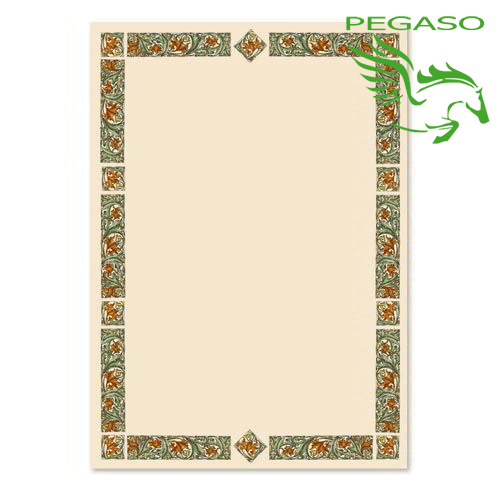 Pergamena decorata A3 Pergamena decorata A3