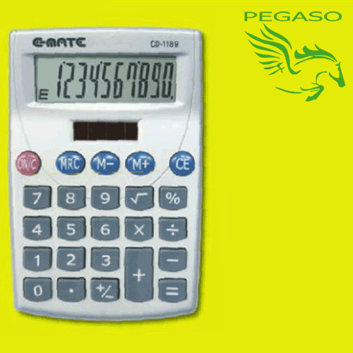 Calcolatrice tascabile E-Mate CD-1189 Calcolatrice tascabile E-Mate CD-1189