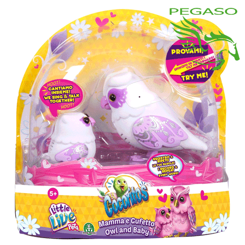 Little live pets - Mamma Gufetto e il suo Bebè Little live pets - Mamma Gufetto e il suo Bebè