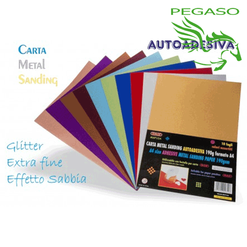 Carta Metal Sanding autoadesiva Carta Metal Sanding autoadesiva