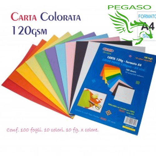 Risma assortita A4 120gr Risma assortita A4 120gr