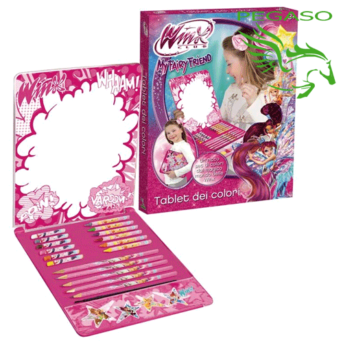 Set colori Winx - Tablet dei colori Set colori Winx - Tablet dei colori