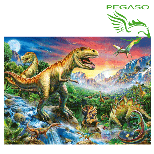 Puzzle 100XXL - Dinosauri preistorici Puzzle 100XXL - Dinosauri preistorici