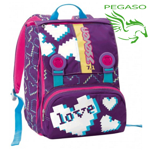 Zaino Seven Sdoppiabile Big - Love Hearts Zaino Seven Sdoppiabile Big - Love Hearts