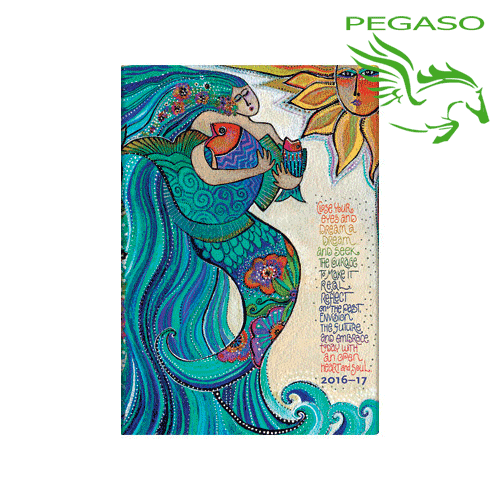 Agenda Accademica 2016-2017 Paperblanks Midi settimanale - Canto di Sirena Agenda Accademica 2016-2017 Paperblanks Midi settimanale - Canto di Sirena