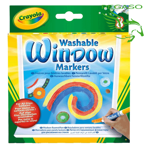 Pennarelli Crayola Window Markers Pennarelli Crayola Window Markers