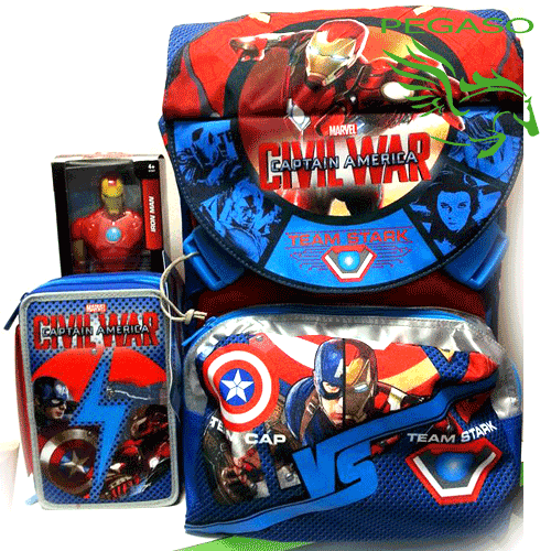 School pack Capitan America - Civil War School pack Capitan America - Civil War