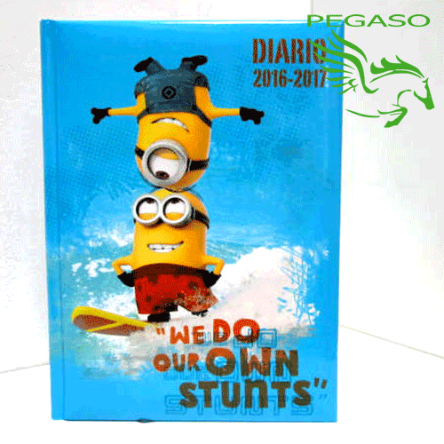 Diario Surf Minions - Cattivissimo me 2 - Datato Diario Surf Minions - Cattivissimo me 2 - Datato