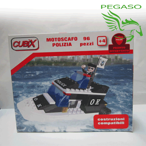 CUBIX - Motoscafo polizia CUBIX - Motoscafo polizia