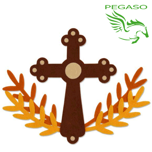 Fustella Sizzix Crucifix 663232 per Big Shot Fustella Sizzix Crucifix 663232 per Big Shot